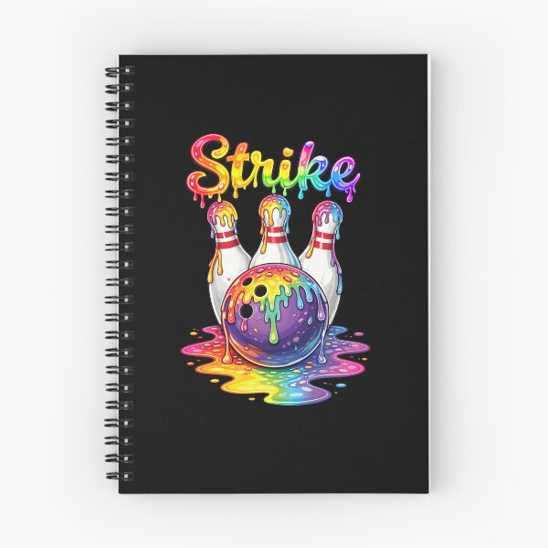 Item preview, Strike Drip Art - Rainbow Bowling Strike Shirt Gift for Son Husband designed and sold by ayion.
