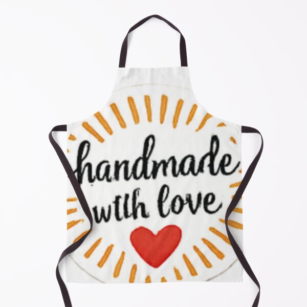 Item preview, Handmade with Love - Sunburst Retro Label designed and sold by sadedream.
