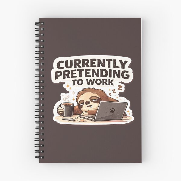Item preview, Currently Pretending To Work Funny Sloth Office Gift designed and sold by slestore.