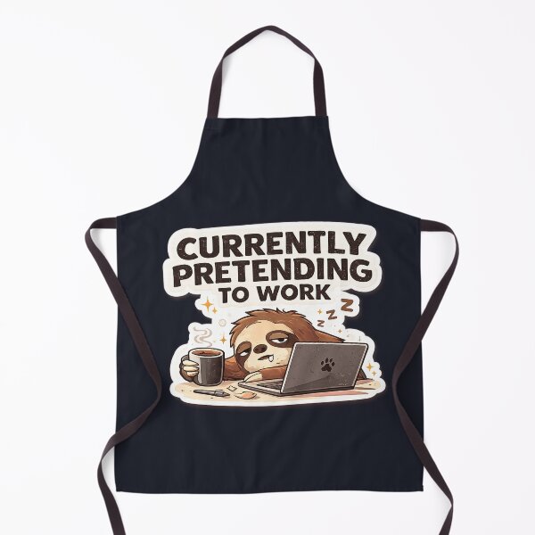 Item preview, Currently Pretending To Work Funny Sloth Office Gift designed and sold by slestore.
