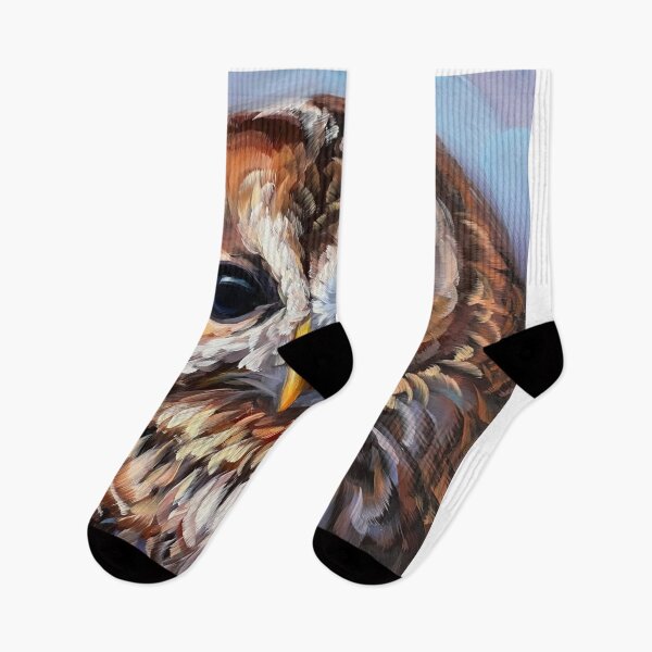 Item preview, Majestic Timberland Owl on Mountain Peak designed and sold by Rishstrethphoto.