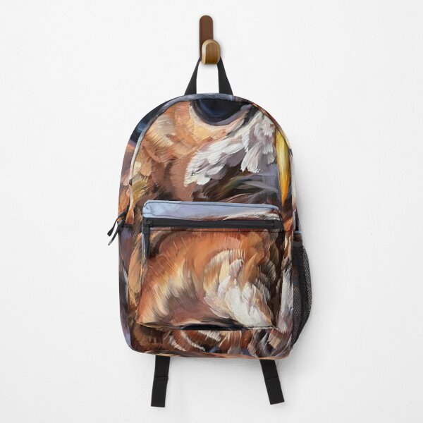 Item preview, Majestic Timberland Owl on Mountain Peak designed and sold by Rishstrethphoto.