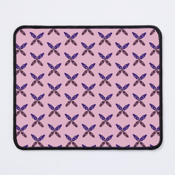 Item preview, Purple Magenta Cross – Abstract Geometric Ornamental Design Dusty Pastel Magenta designed and sold by Macramellennias.
