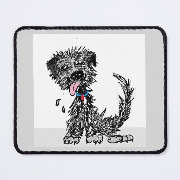 Item preview, Scruffy terrier dog drawing designed and sold by Fayes4Art.