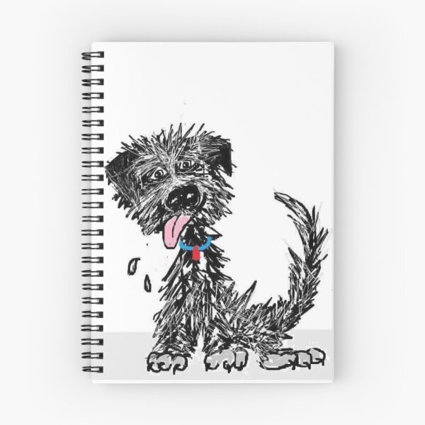 Item preview, Scruffy terrier dog drawing designed and sold by Fayes4Art.