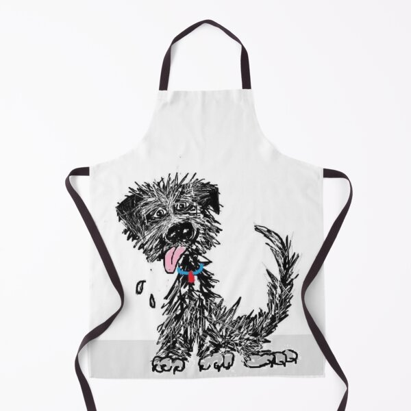 Item preview, Scruffy terrier dog drawing designed and sold by Fayes4Art.