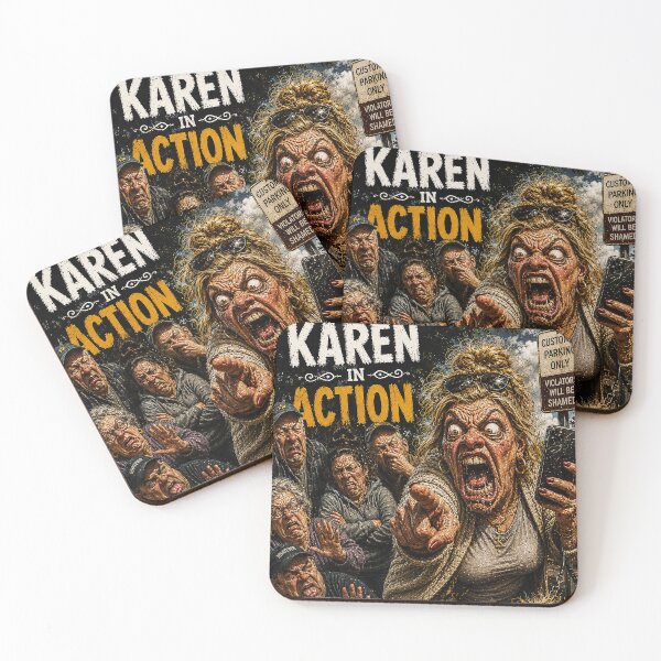 Item preview, Karen in Action designed and sold by MetusArt.