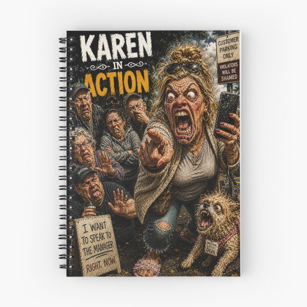 Item preview, Karen in Action designed and sold by MetusArt.