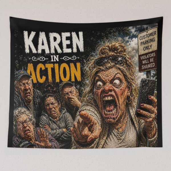 Item preview, Karen in Action designed and sold by MetusArt.