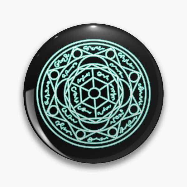 Item preview, Mystic Mint Magic Circle Glowing Rune Art designed and sold by ubborn.