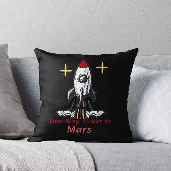 Item preview, Cute Rocket Design for Dreamers, Space Lovers & Future Astronauts, One way Ticket. designed and sold by Rocket&Stars.