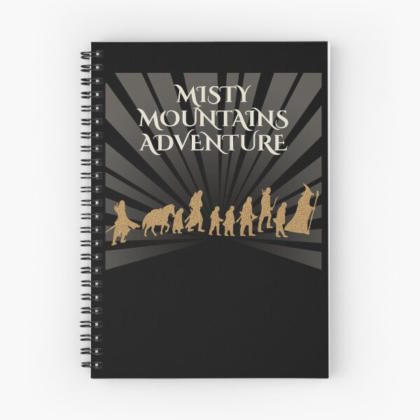 Item preview, Fellowship, misty mountains designed and sold by BlueprintBold.