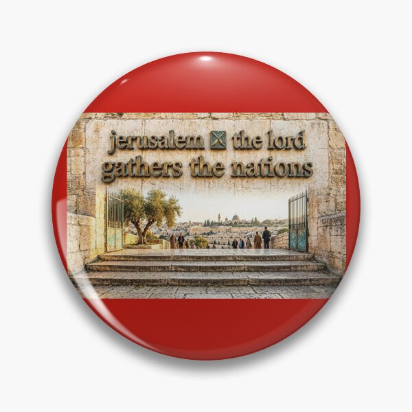 Item preview, Jerusalem Final Battle Prophecy 3D Label  Label Text  JERUSALEM  designed and sold by PaintMeWorld.