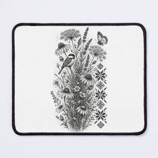 Item preview, Vintage Wildflower Meadow Botanical Illustration designed and sold by PetalGarden.