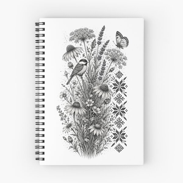 Item preview, Vintage Wildflower Meadow Botanical Illustration designed and sold by PetalGarden.