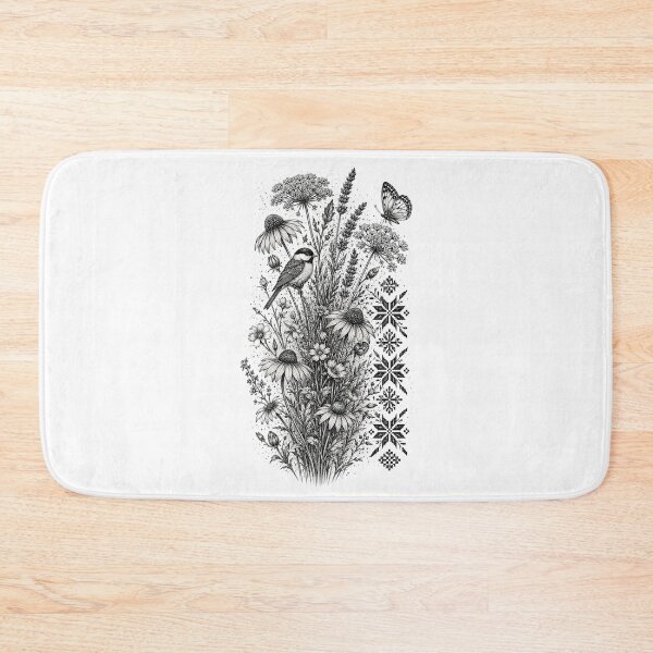 Item preview, Vintage Wildflower Meadow Botanical Illustration designed and sold by PetalGarden.