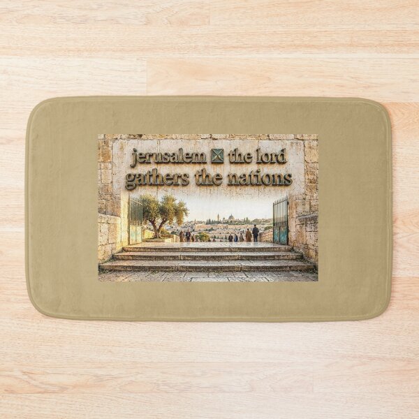 Item preview, Jerusalem Final Battle Prophecy 3D Label  Label Text  JERUSALEM  designed and sold by PaintMeWorld.
