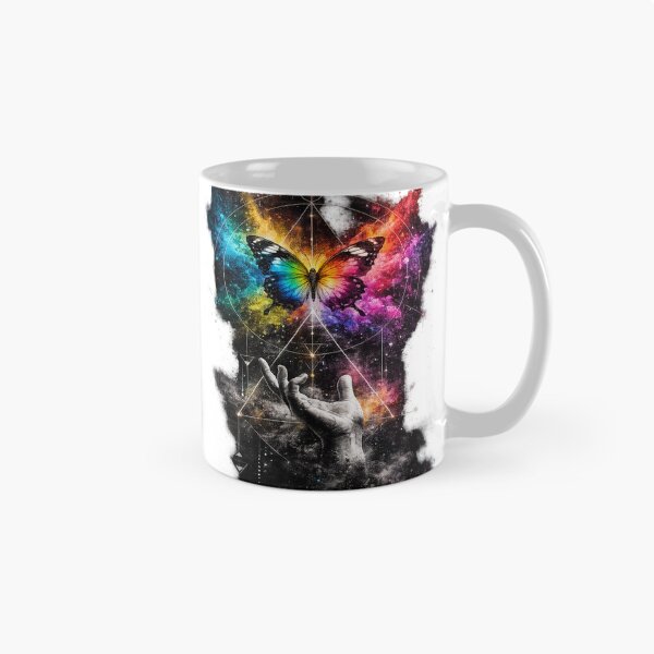 Item preview, Butterfly Awakening - Neon Soul Gemoetry designed and sold by Personiq Kaleido.