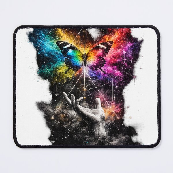Item preview, Butterfly Awakening - Neon Soul Gemoetry designed and sold by Personiq Kaleido.