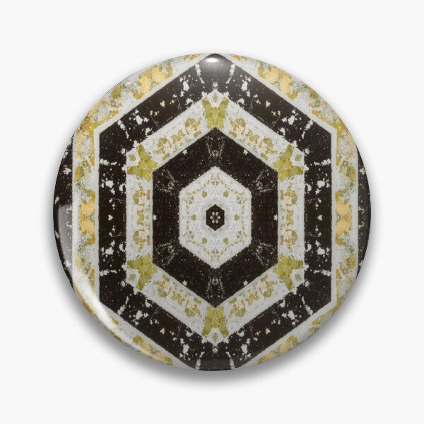 Item preview, Hexa Echoes of Black, White and Gold designed and sold by CyndiEpps.