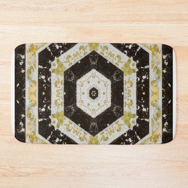 Item preview, Hexa Echoes of Black, White and Gold designed and sold by CyndiEpps.
