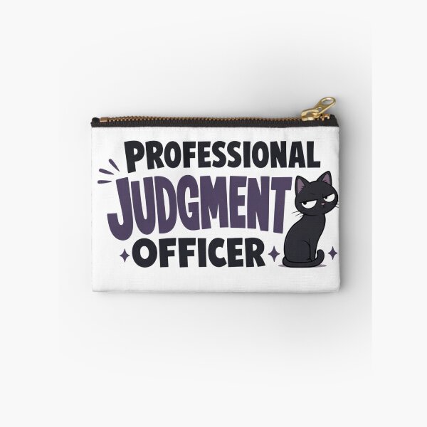 Item preview, Professional Judgment Officer Black Cat Dad Funny T-Shirt designed and sold by Ashley critters.