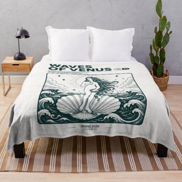 Item preview, Waves of Venus Modern Renaissance Inspired  designed and sold by CamaleonDesigns.