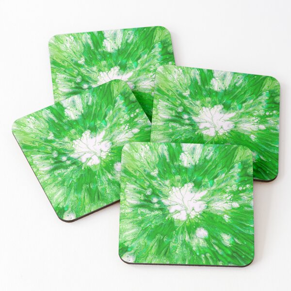 Item preview, Emerald Burst – Green Tie-Dye Explosion Abstract Design designed and sold by BuckaBaby.