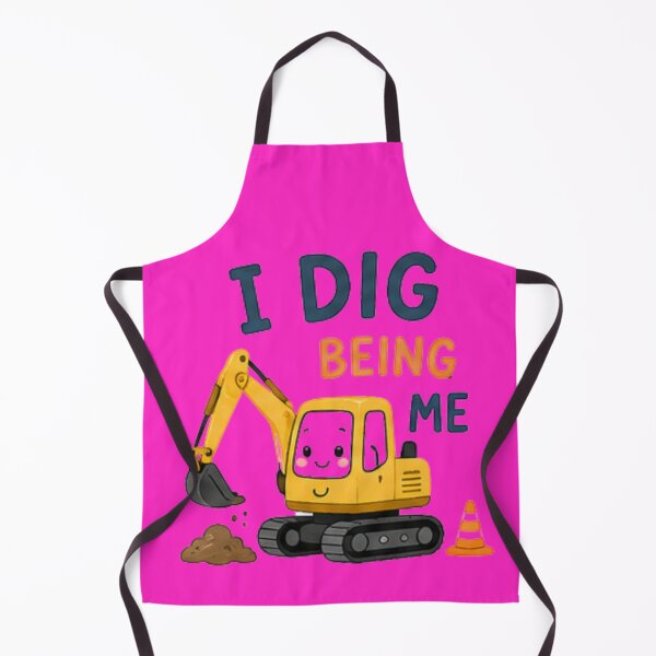 Item preview, I Dig Being Me Construction Shirt, Kids Excavator Shirt, Cute Bulldozer Tee, Toddler Truck Shirt, Funny Construction Kids Shirt, Boy Truck Gift designed and sold by hyper retro.