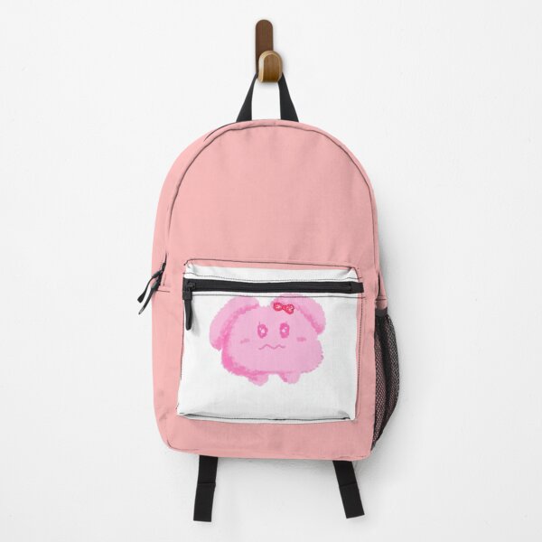Item preview, Fluffy Pink Puffy - Cute Crayon Pastel Character designed and sold by Ice-14.