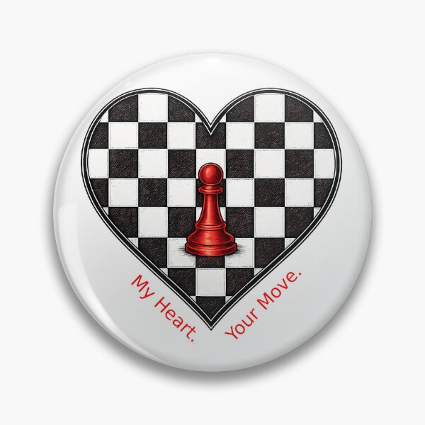 Item preview, My Heart. Your Move. - Chess Heart Love Design designed and sold by Buli89.