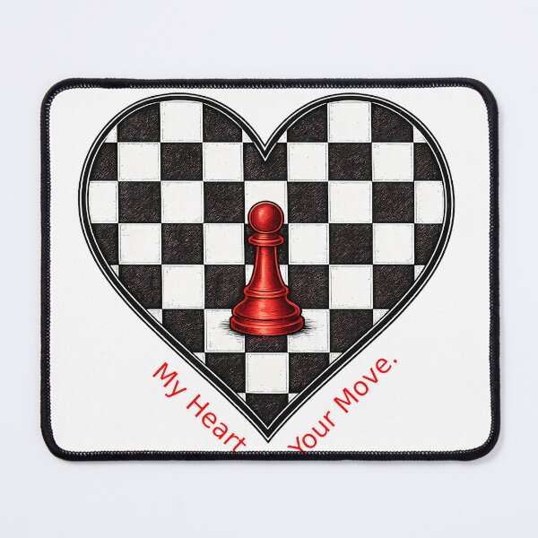 Item preview, My Heart. Your Move. - Chess Heart Love Design designed and sold by Buli89.