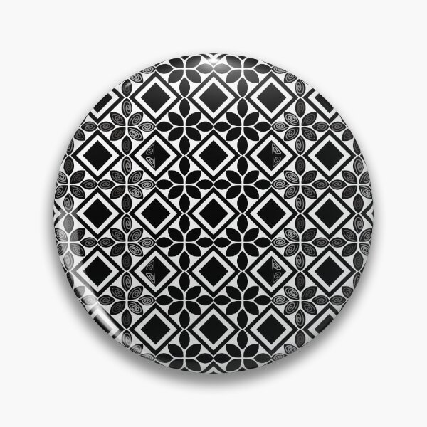 Item preview, Onyx Diamond Floral Grid designed and sold by CO10store.