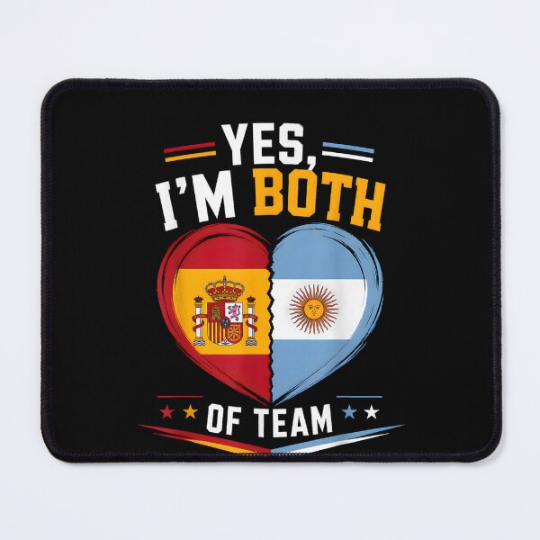 Item preview, \ Spanish Argentinian Half Spain Argentina Espana Argentina designed and sold by Juansustait.