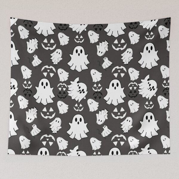 Item preview, Halloween Ghost Pattern Design designed and sold by Bluebird Crafted Tee.