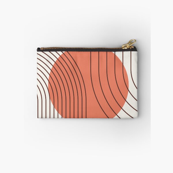 Item preview, Mid Century Modern Arches Boho Geometric Minimalist Line Art in Desert Blush designed and sold by nineFlorals.