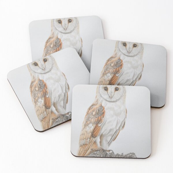 Item preview, Snowy The Devil Makes Three Band Owl in Twilight designed and sold by Rishstrethphoto.