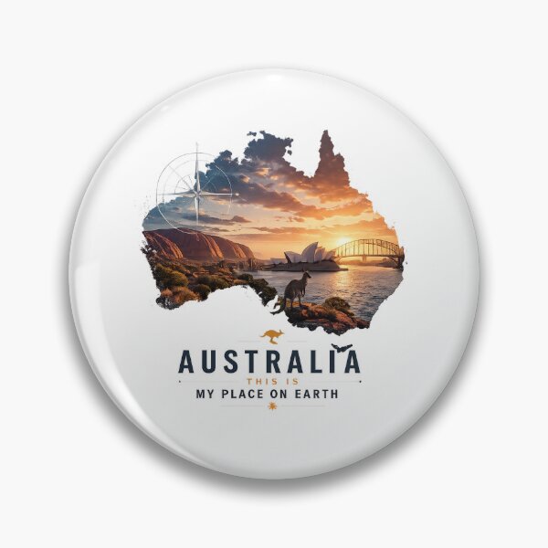 Item preview, Australia – This Is My Place on Earth designed and sold by JMDG Studio.