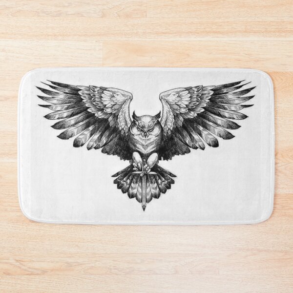 Item preview, Owl Martini Vermouth with Golden Eyes designed and sold by Rishstrethphoto.