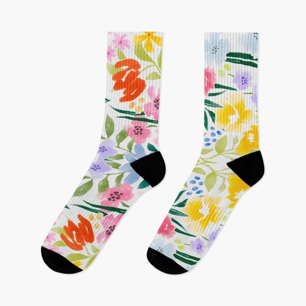 Item preview, Colorful Symmetrical Floral Pattern designed and sold by behappyandrelax.