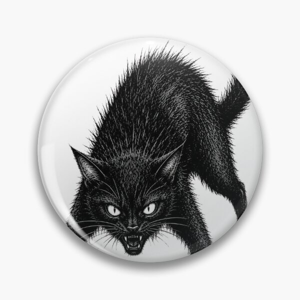Item preview, Demonic Cat From Hell designed and sold by Merch Mann.
