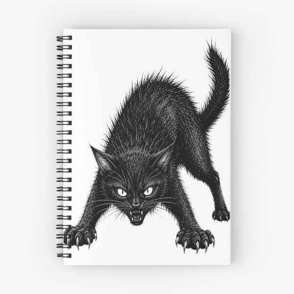 Item preview, Demonic Cat From Hell designed and sold by Merch Mann.
