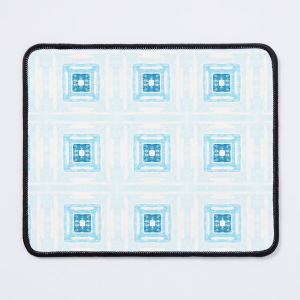 Item preview, Icy Blue Batik Squares designed and sold by CO10store.