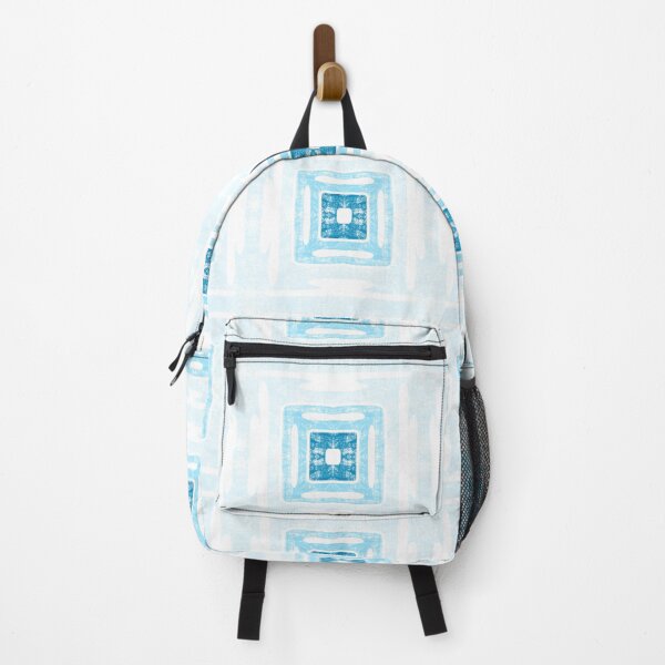 Item preview, Icy Blue Batik Squares designed and sold by CO10store.