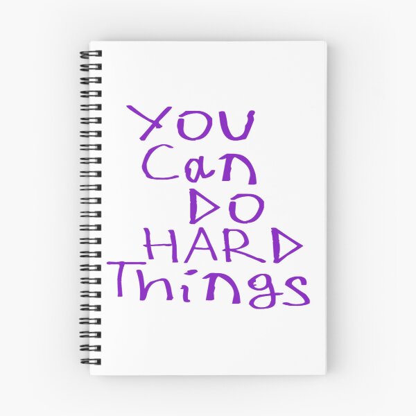 Item preview, You Can Do Hard Things designed and sold by kinpirks.