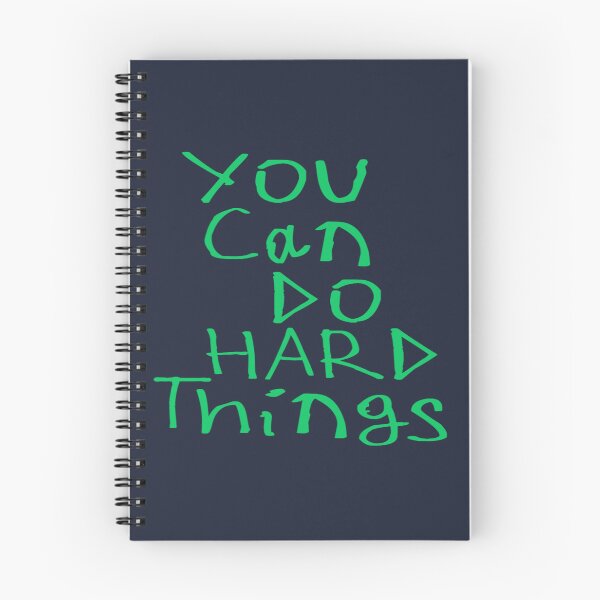 Item preview, You Can Do Hard Things designed and sold by kinpirks.