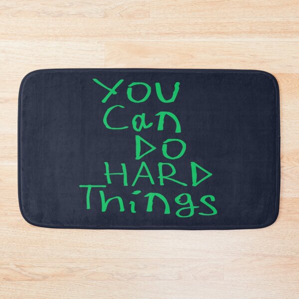 Item preview, You Can Do Hard Things designed and sold by kinpirks.
