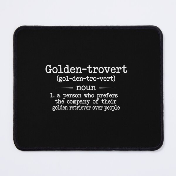 Item preview, Goldentrovert Funny Golden Retriever Dog Lover Definition designed and sold by SiarheiYur.