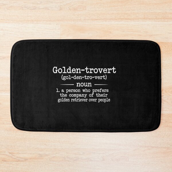 Item preview, Goldentrovert Funny Golden Retriever Dog Lover Definition designed and sold by SiarheiYur.