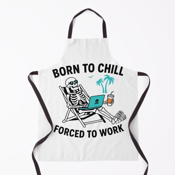 Item preview, Born To Chill Skeleton designed and sold by Traveldrawings.